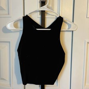 Athleta cropped long line bra